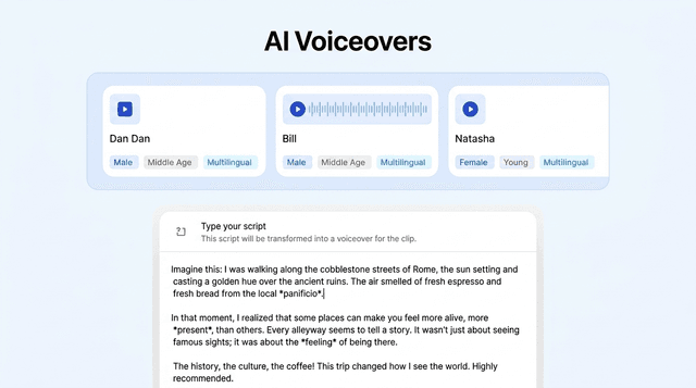 AI Voiceover